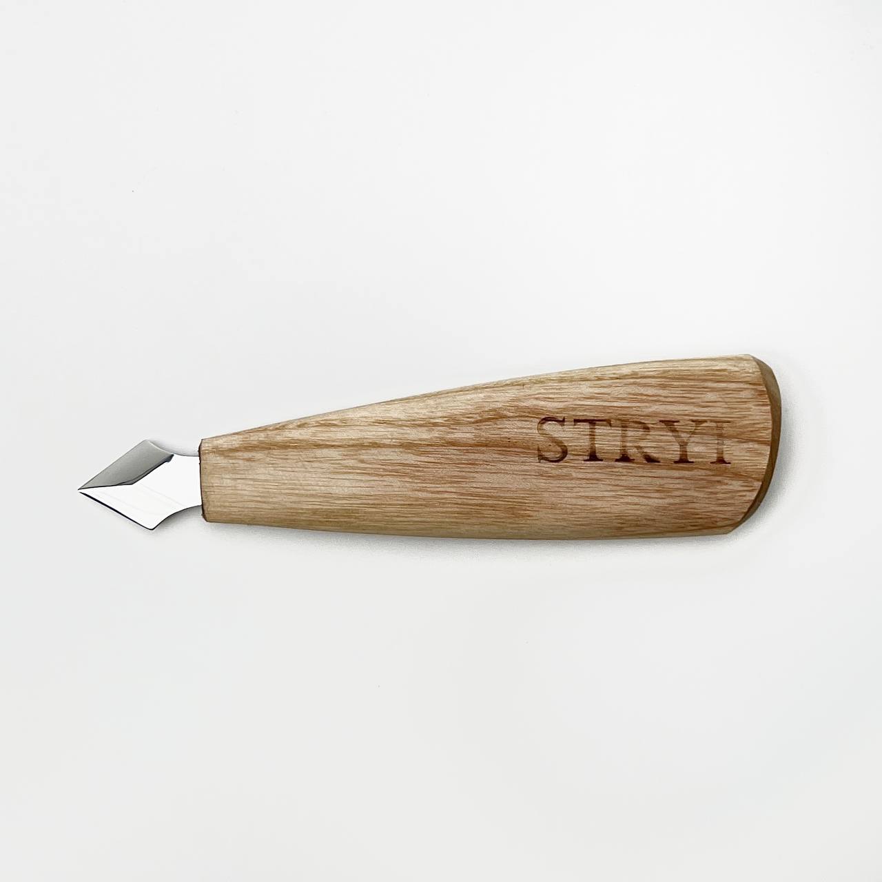 Wood carving knife STRYI Profi, Arrow-shaped, Marking knife, Carpentry knife, Gift for father