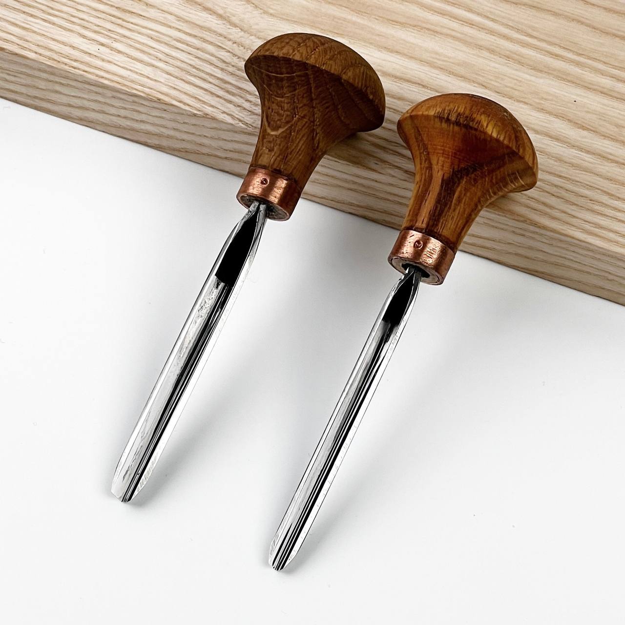 Palm carving V-tool STRYI Profi 60 degrees, Micro carving chisel, Engraving tool, Burin, Graver tool