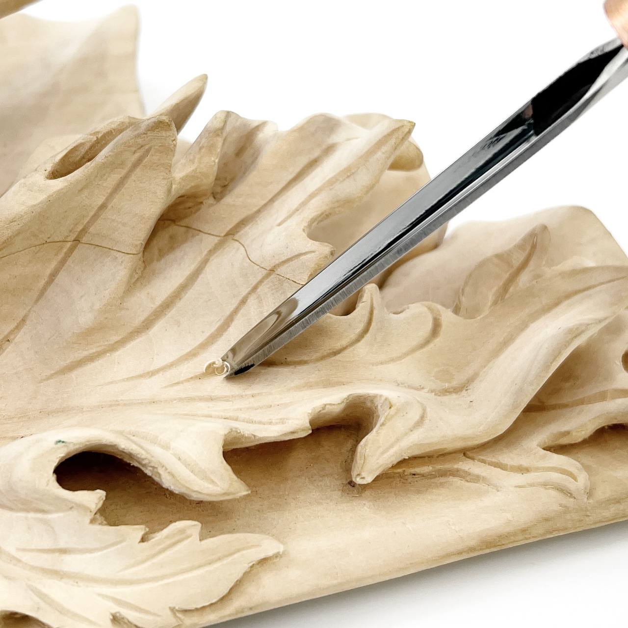 V-parting chisel 90 degrees STRYI-AY for chip carving, Pen carving V-chisels