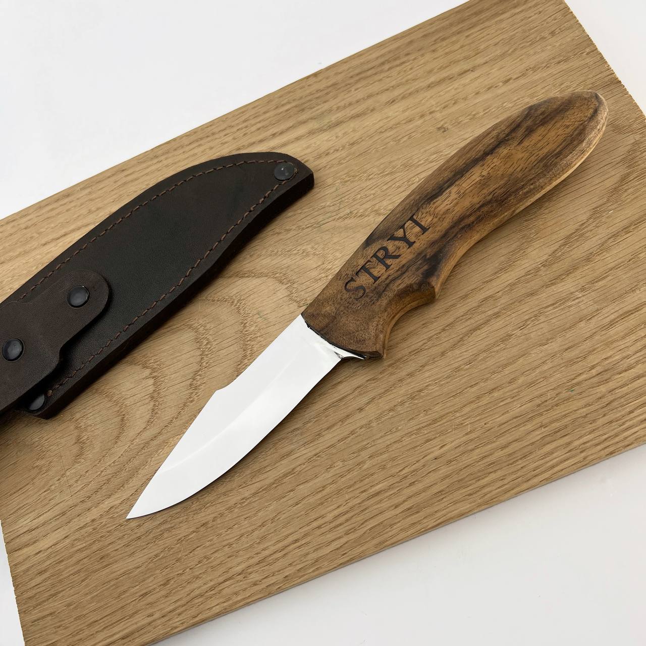 Wood carving knife STRYI Profi, Camping knife, Greenwoodworking knife, Gift for woodworker, Gift for him