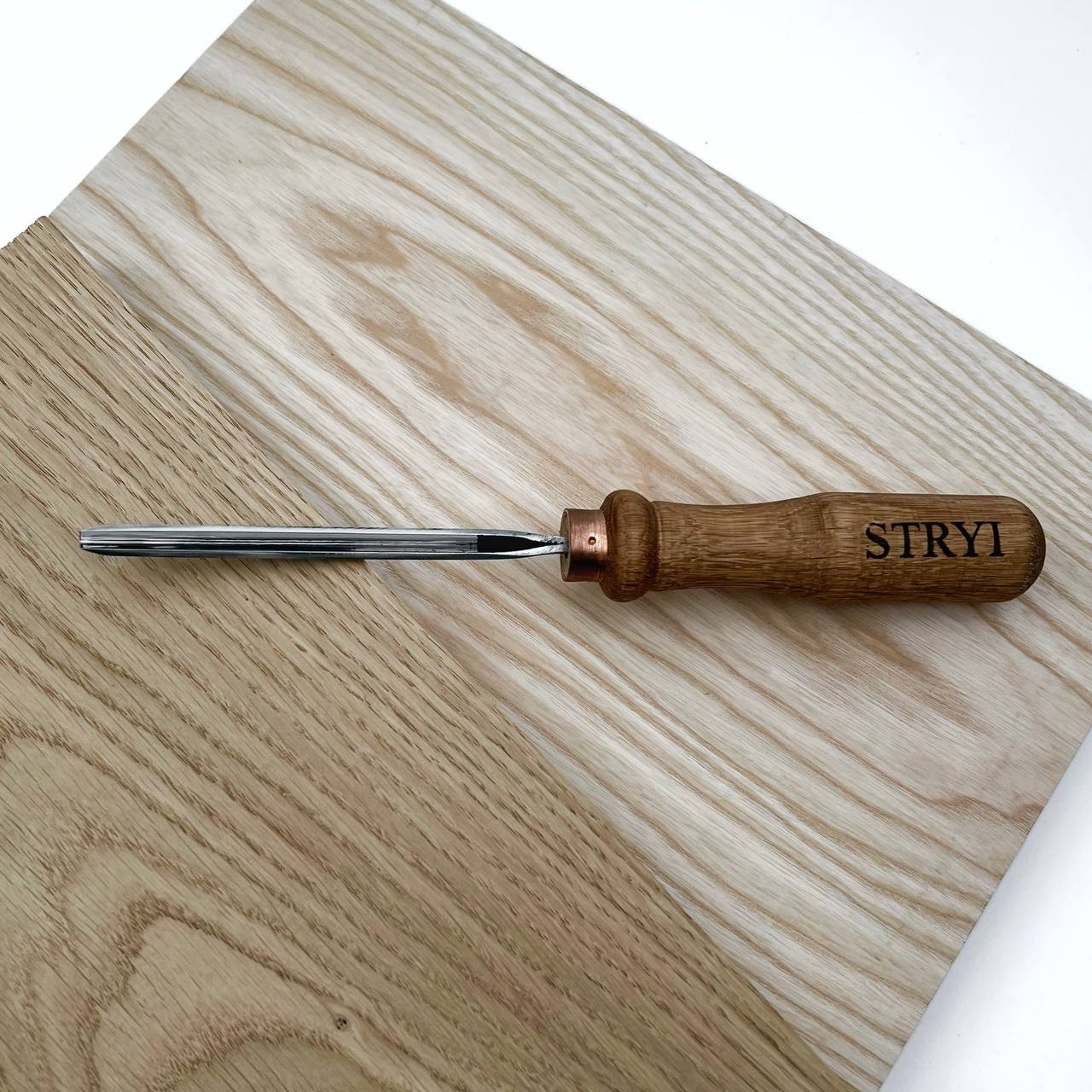V-parting chisel 60 degrees, Woodcarving gouges STRYI Profi, V-tools, Chisels