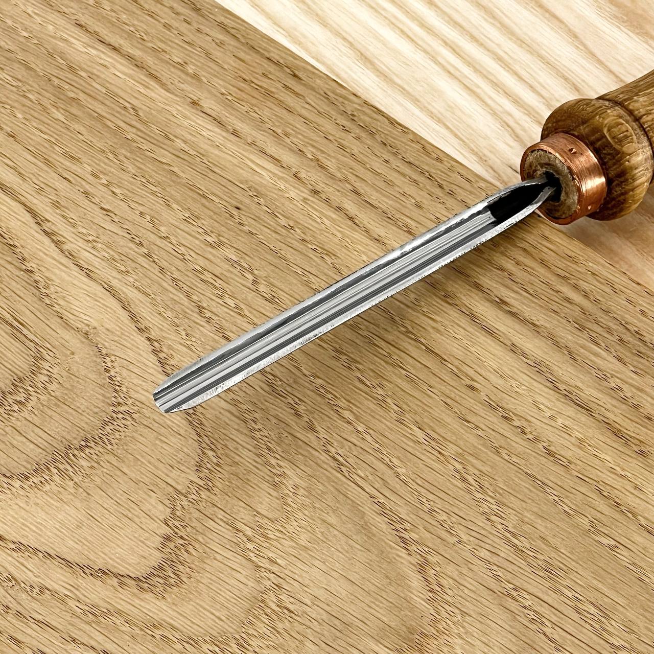 Gouge #9 profile Woodcarving chisel STRYI Profi, Gouge, Rounded chisel, Relief carving
