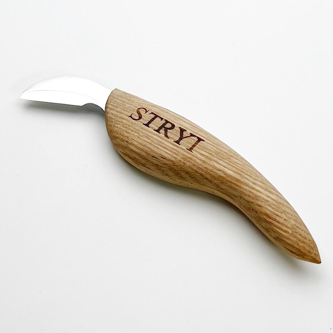 Knife for chip carving  30mm STRYI, Carving knife, Carving tools, Forged knife, Stryiwoodcarving