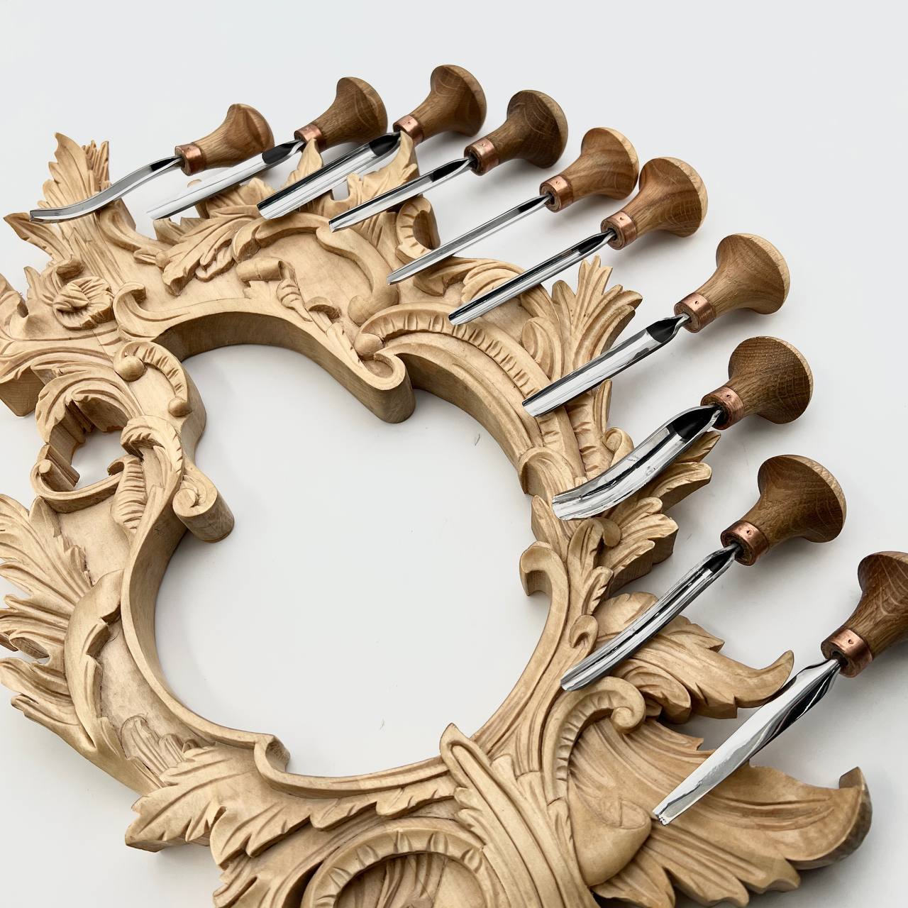 Palm carving tools set of 10 pcs, Gravers and burins STRYI Profi, Gift ready