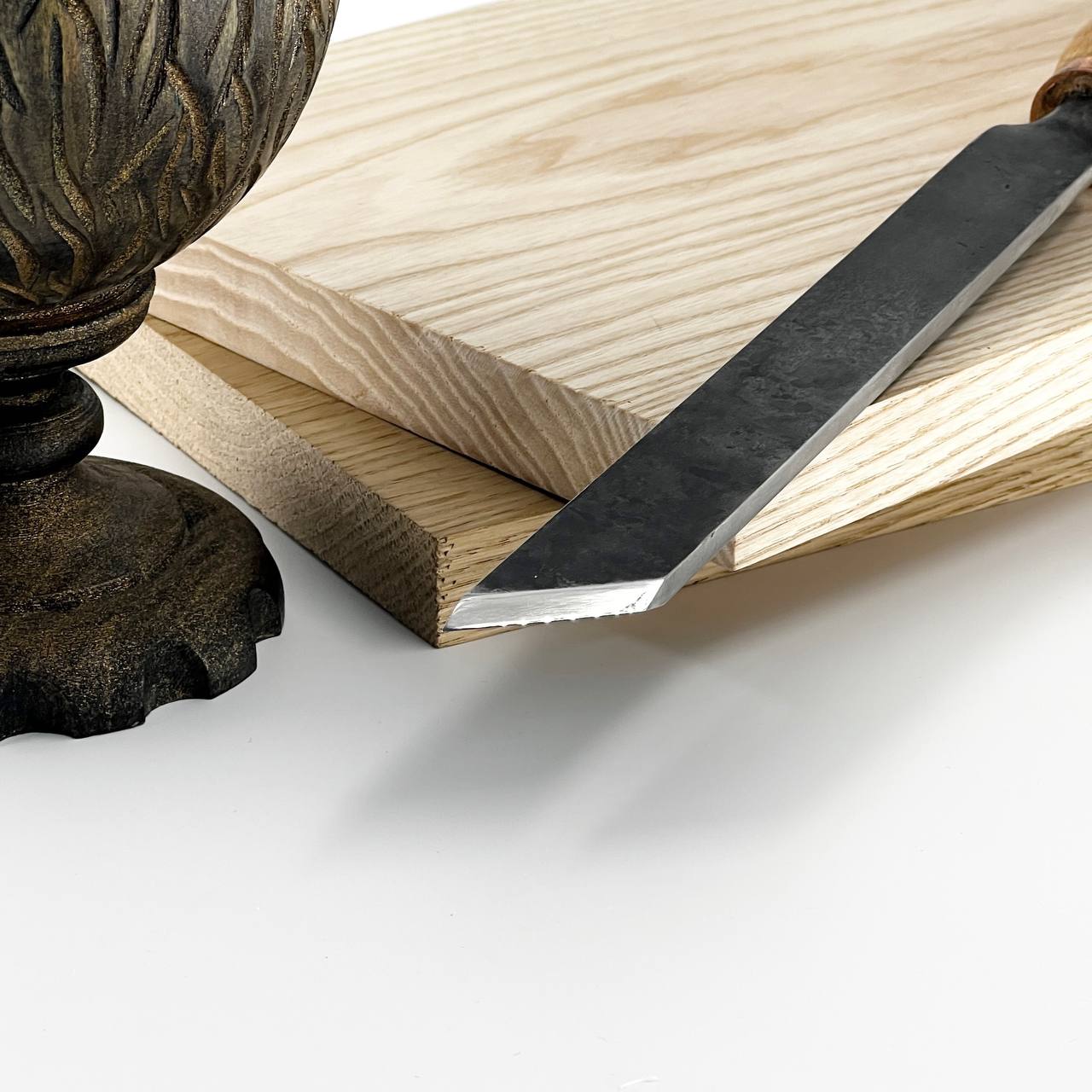 Cincel oblicuo STRYI Standart 45 grados, 20 mm. Sin pulir. Herramienta de trabajo de torno, herramienta de torneado de madera STRYI