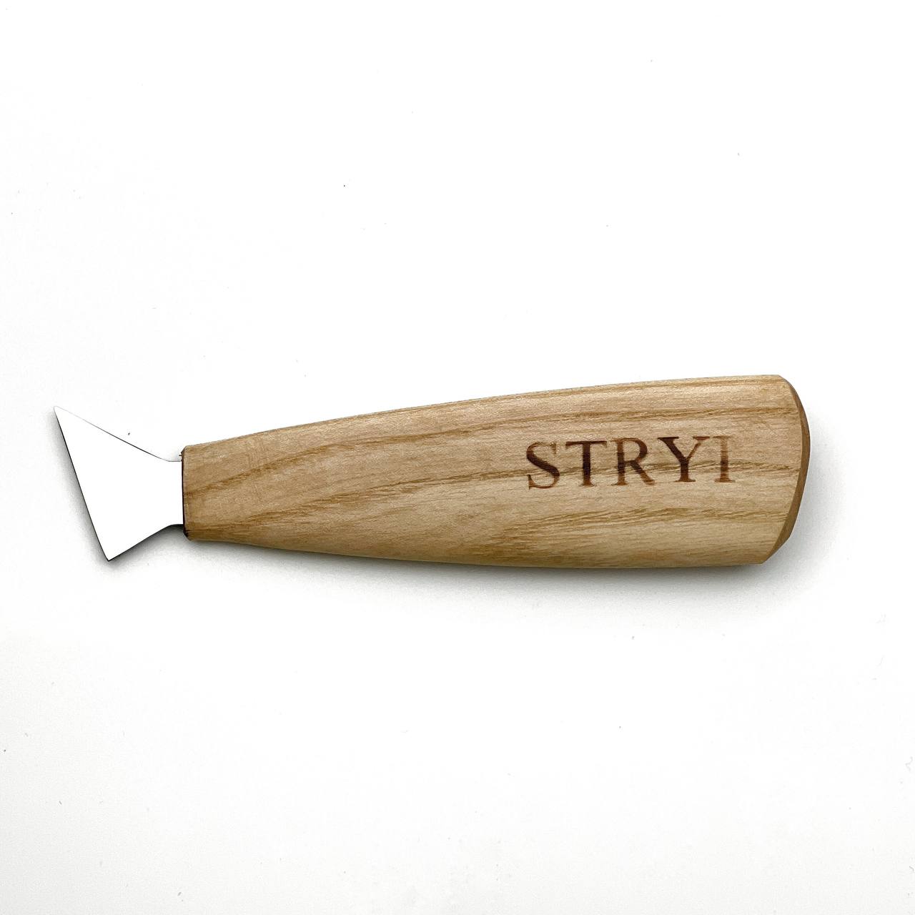 Knife STRYI Profi for woodcarving 30mm, Chip carving knife, Swallowtail knife, Carving knives, triangle knife
