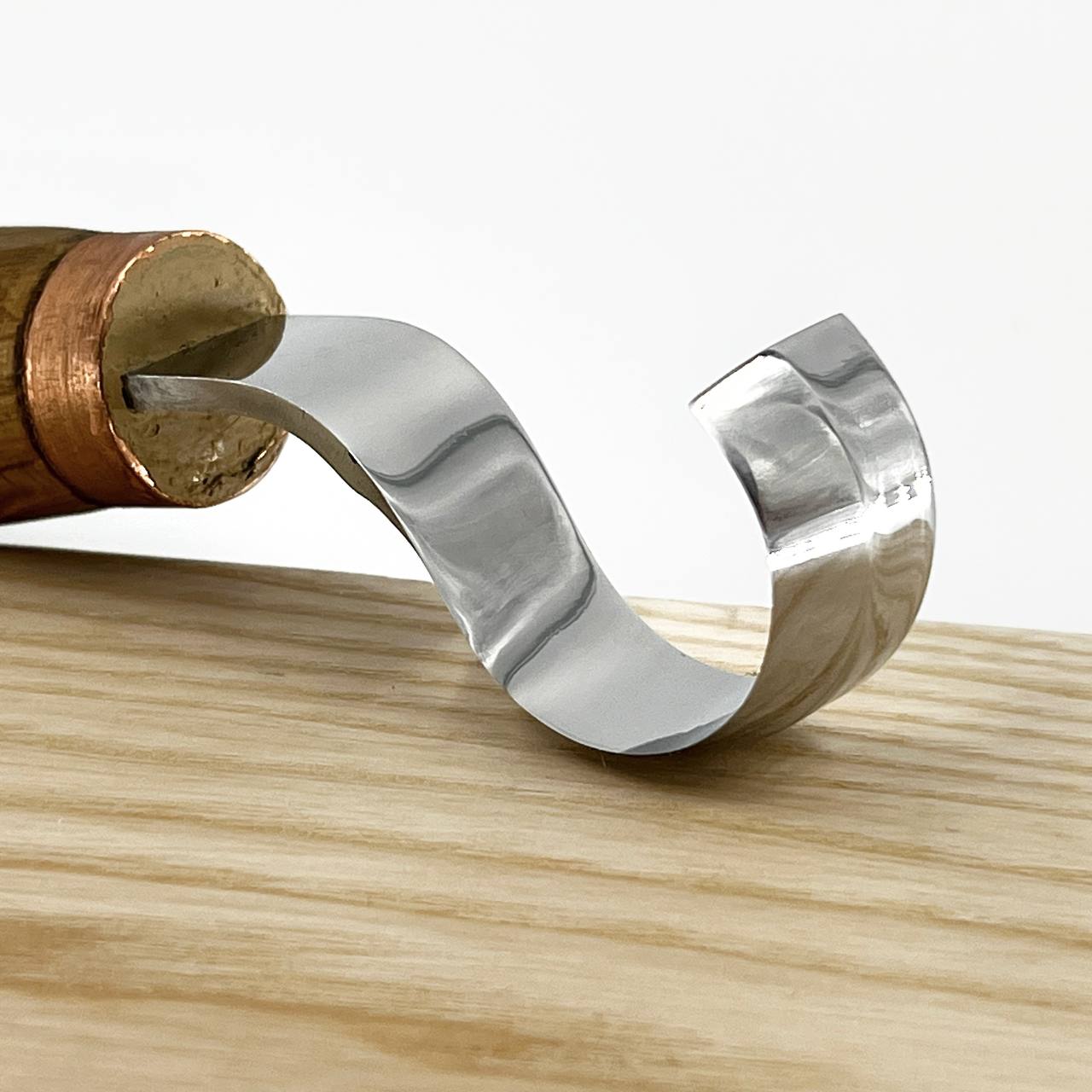 Spoon hook knife 30mm STRYI Profi bowl and Kuksa carving, Hook knife, Spoon knife. Curved knife