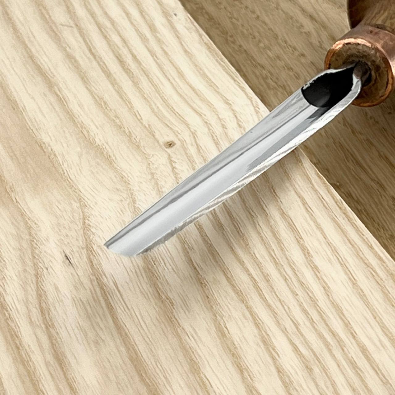 Palm carving tool STRYI Profi sweep #8, Linocutting tool, block cutters, burin graver tool