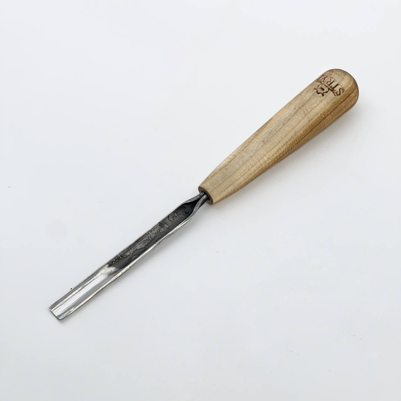 Gouge profile #7, unpolished woodcarving chisel STRYI Standart, sloping gouge