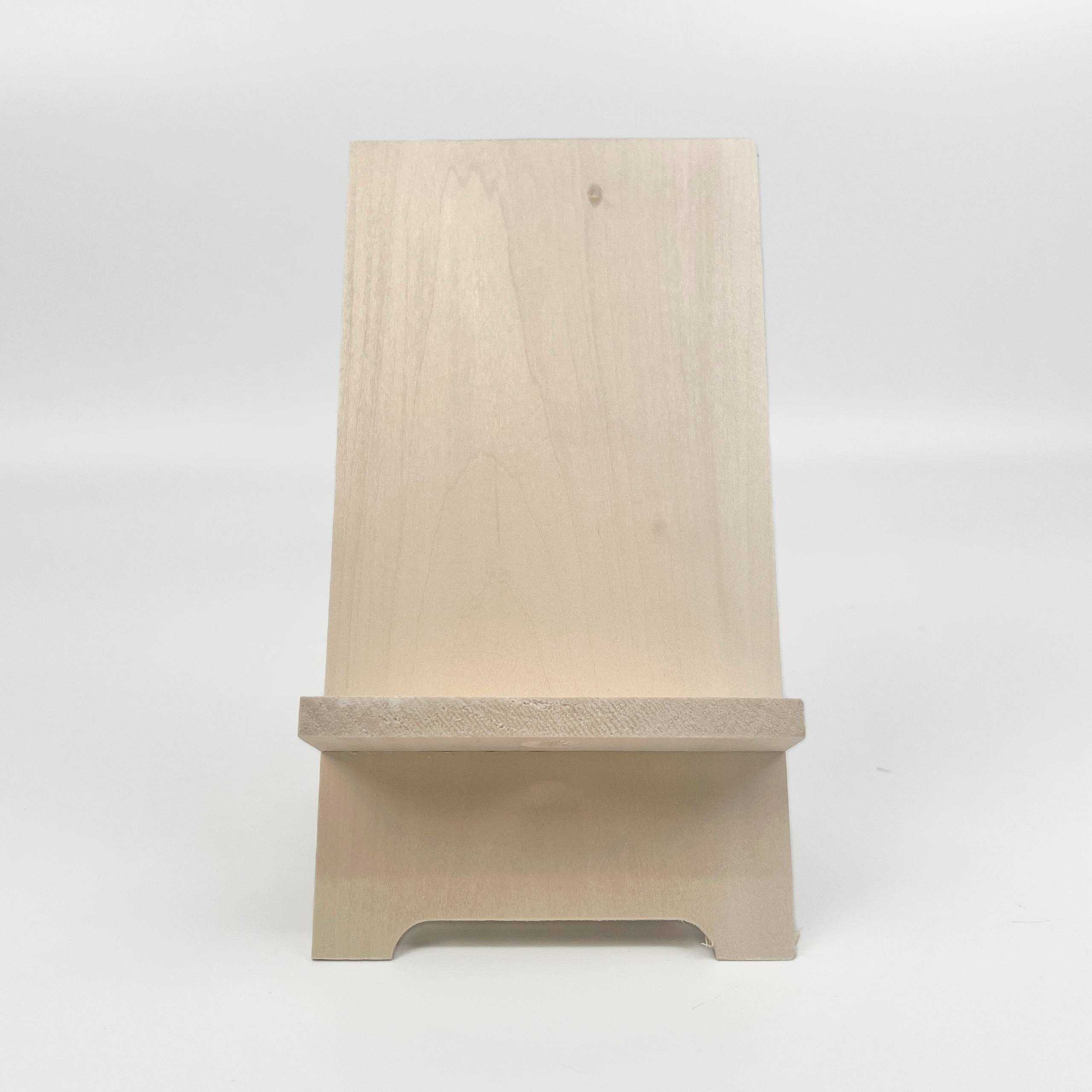 Basswood  blank for craft, DIY Home decor, Handmade Mobile stand