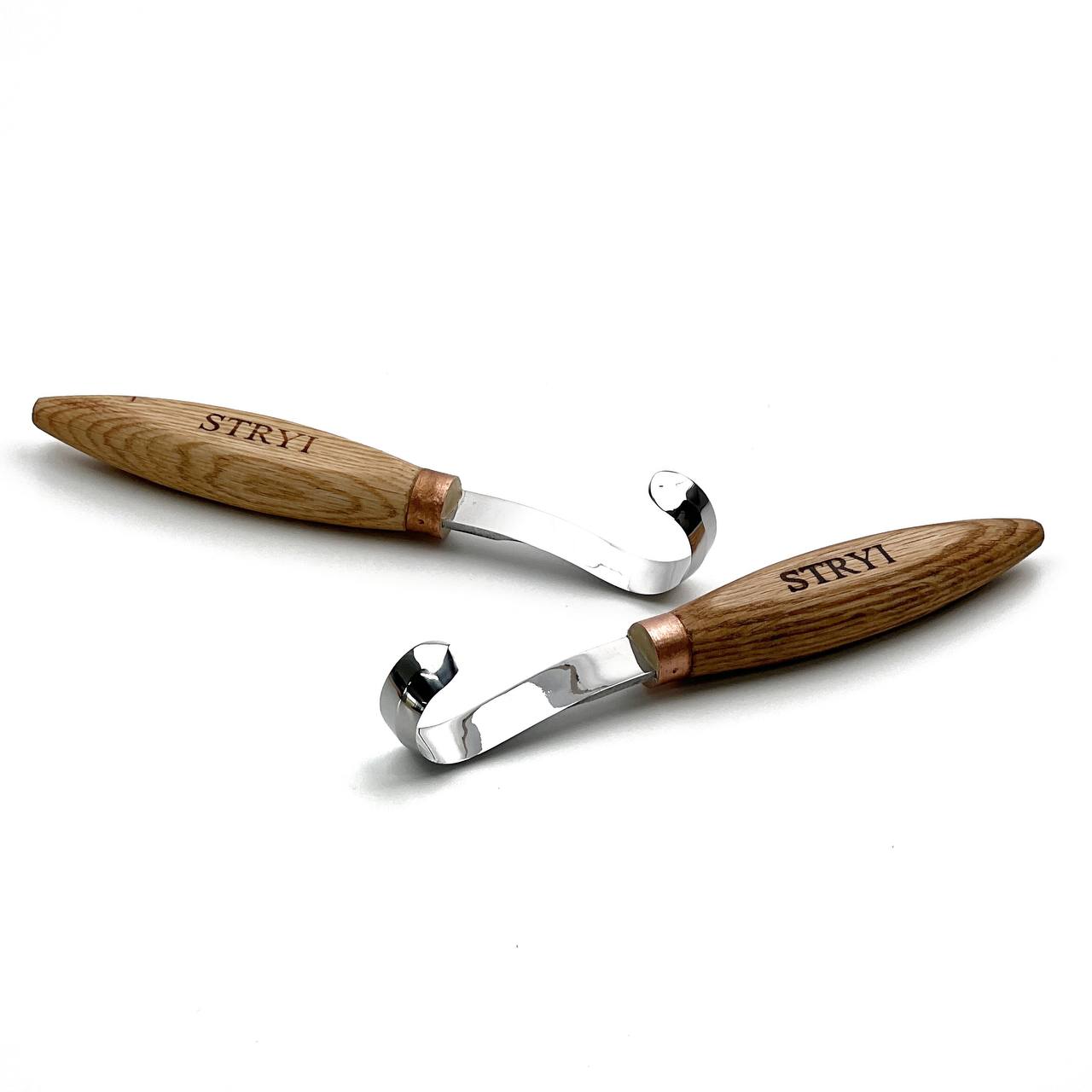 The Goliath of Hollowers: STRYI Profi 80mm Hook Knife Set (Left & Right)
