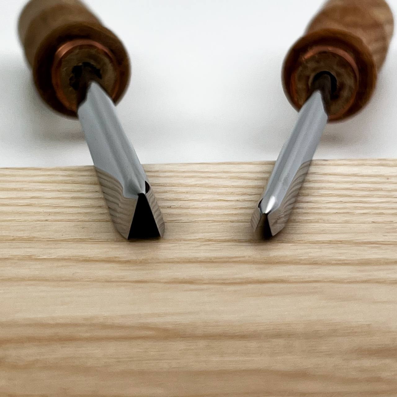 V-parting chisel 35 degree STRYI Profi, Wood carving tools,  Narrow Chisels