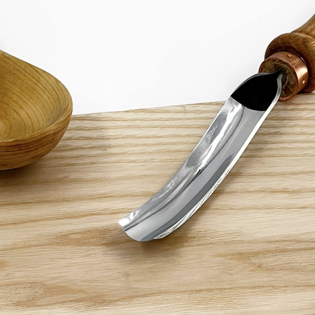 Gouge Long bent chisel STRYI Profi, 8 profile, Woodcarving tools from Manufacturer STRYI