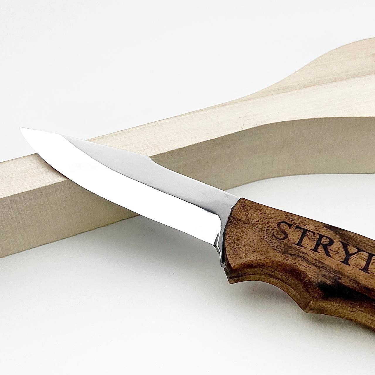 Wood carving knife STRYI Profi, Camping knife, Greenwoodworking knife, Gift for woodworker, Gift for him