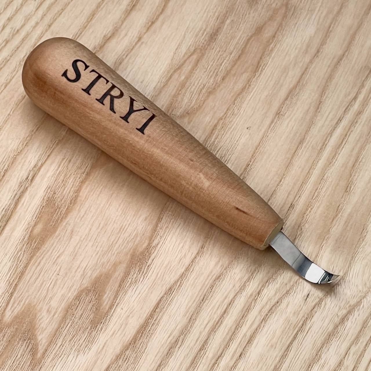 Spoon Carving tools set 2pcs,  STRYI Profi, Spoon making