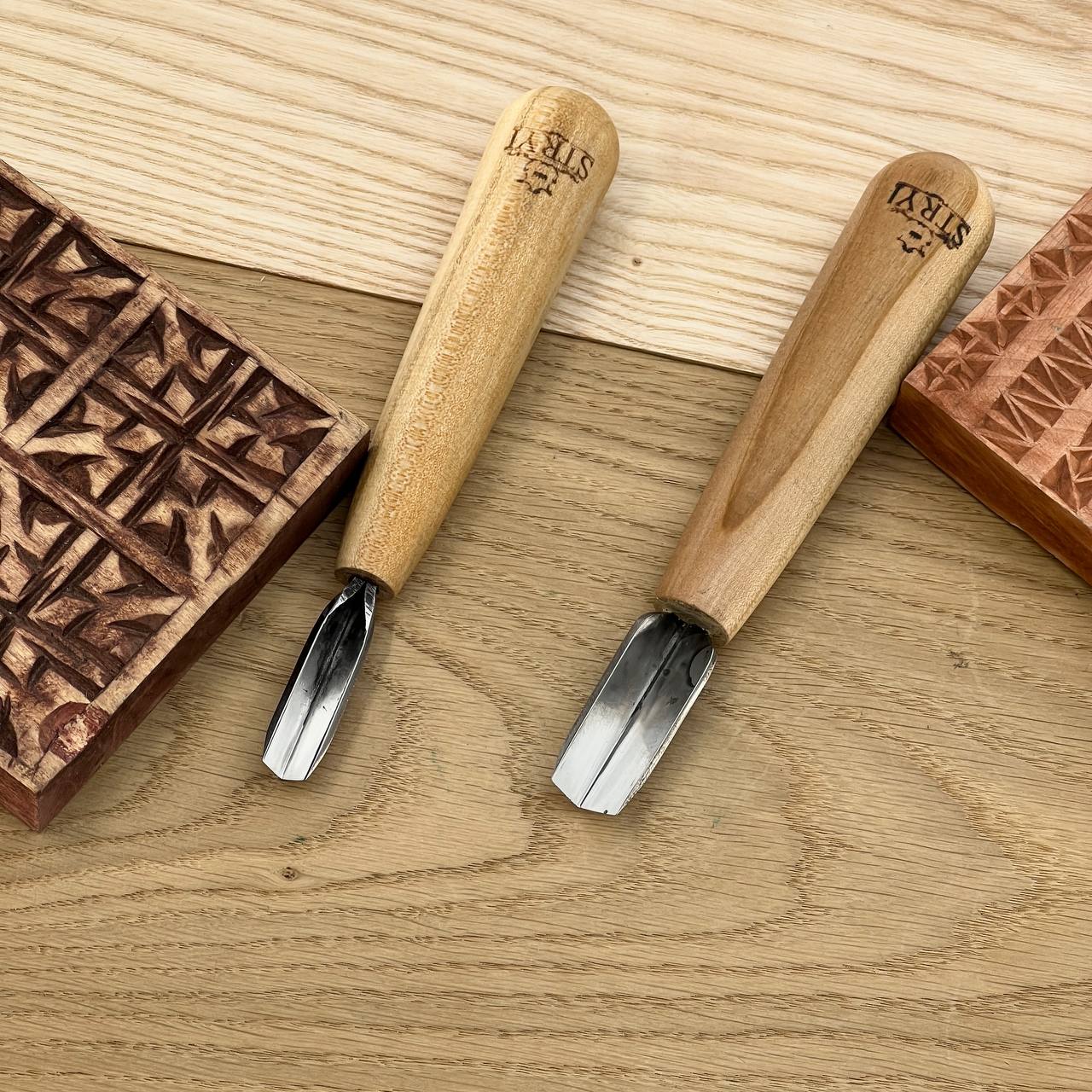 Geißel kurz gerade STRYI-AY Profi für Kerbschnitt, Geißel, Geißwerkzeuge