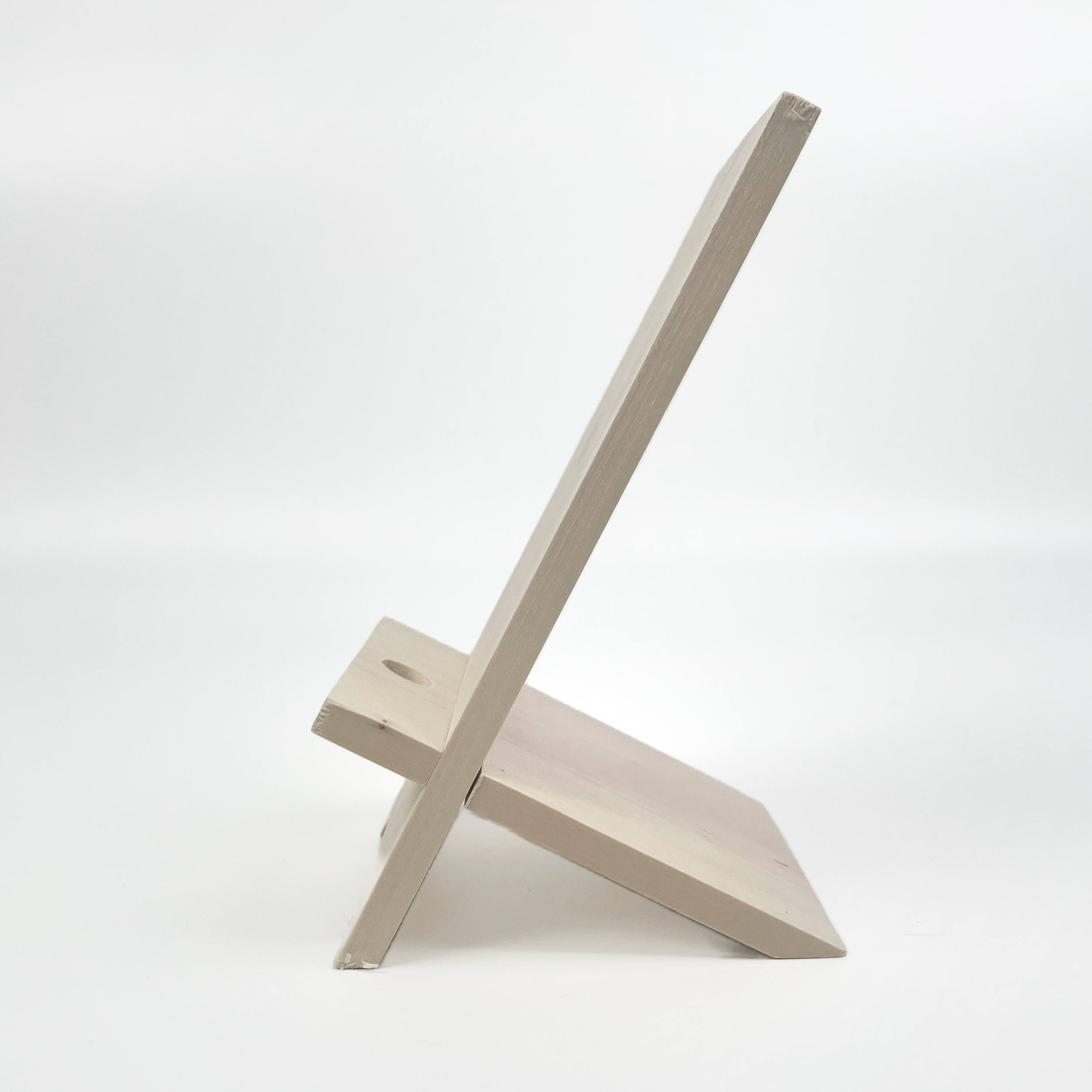 Basswood  blank for craft, DIY Home decor, Handmade Mobile stand