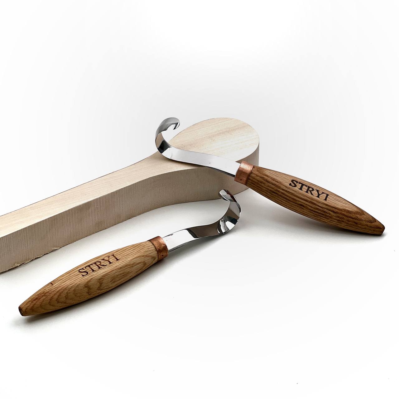 STRYI Profi 80mm Hook Knife Set (Left & Right)