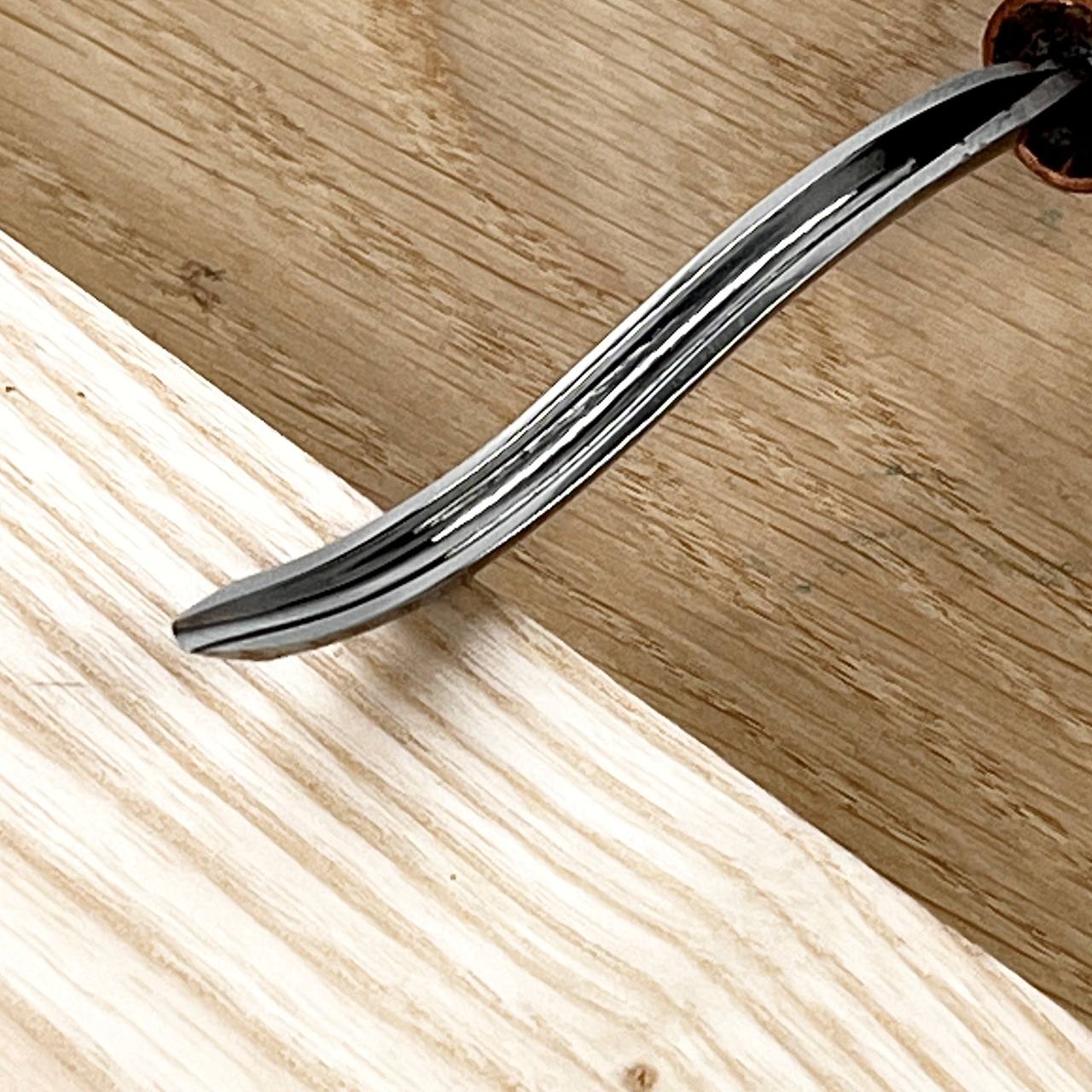 Palm carving bent gouge sweep #9 STRYI Profi , linocutting tool, burins STRYI, palm tool, detailing knife