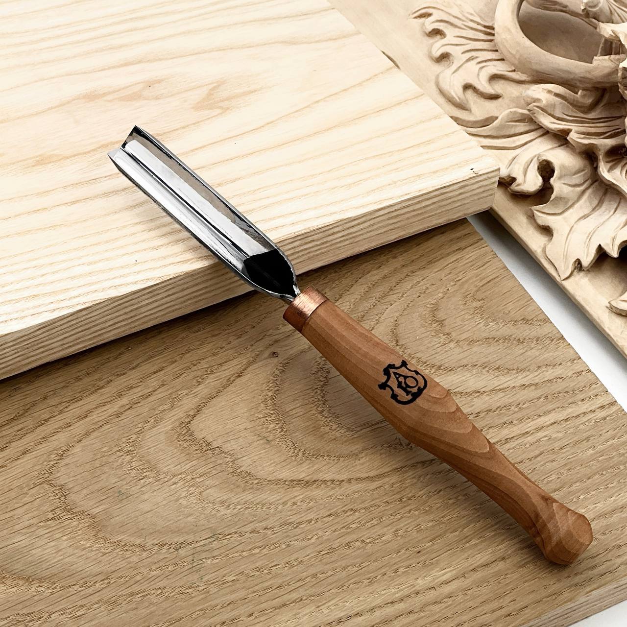 V-parting chisel 90 degrees STRYI-AY for chip carving, Pen carving V-chisels