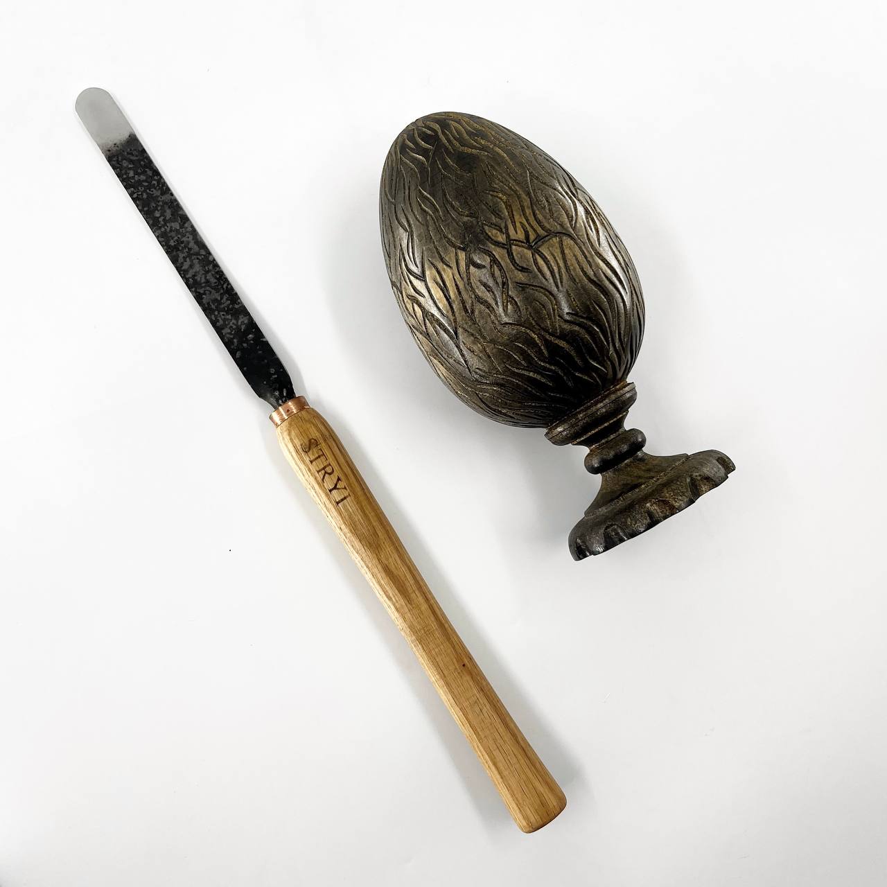 Round scraper chisel 20mm, Wood  turning tool STRYI