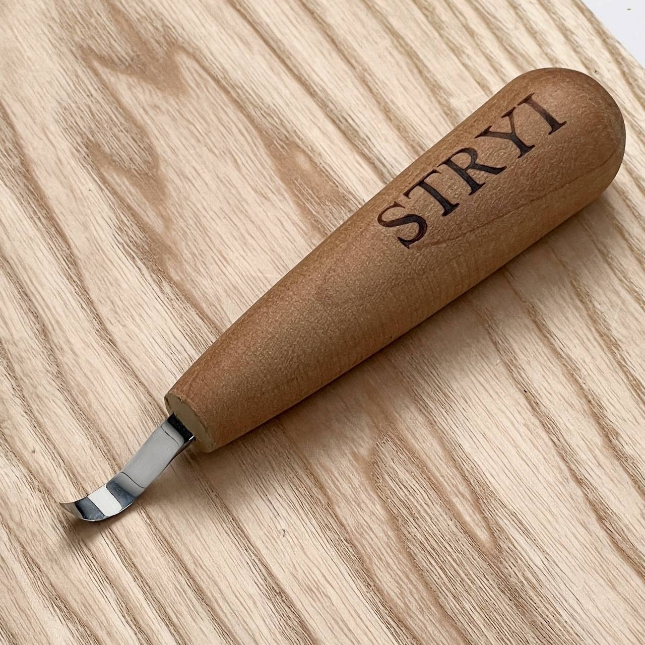 Spoon Carving tools set 2pcs,  STRYI Profi, Spoon making