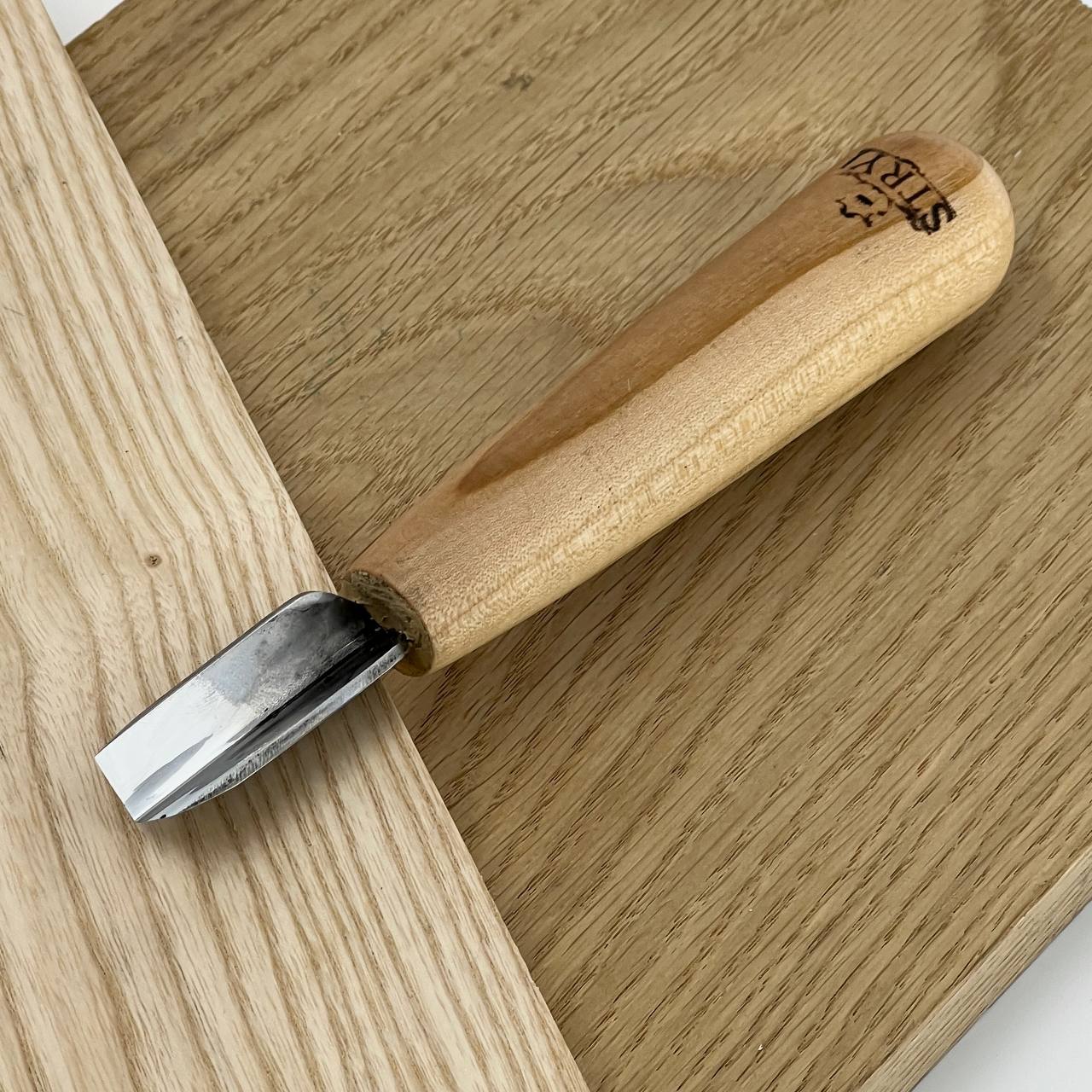 Geißel kurz gerade STRYI-AY Profi für Kerbschnitt, Geißel, Geißwerkzeuge