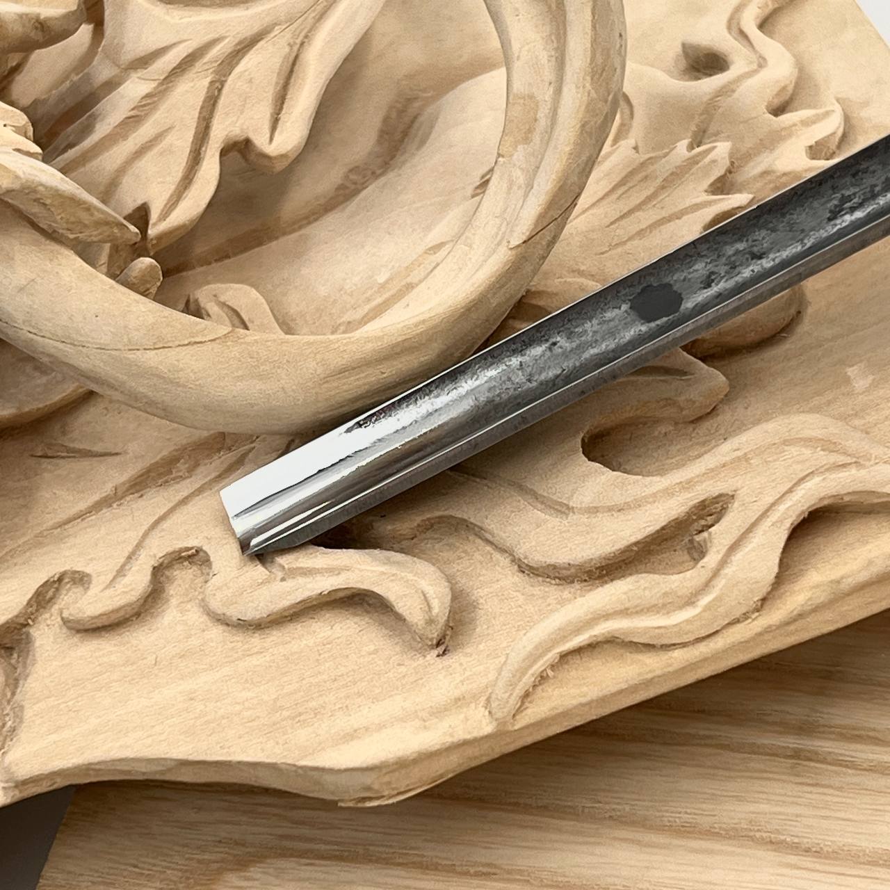 Gouge #5 profile  chisel STRYI Standart, Relief carving tool, Gouge,