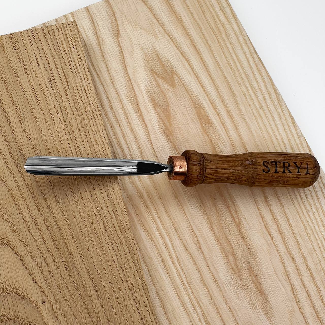 V-parting chisel 60 degrees, Woodcarving gouges STRYI Profi, V-tools, Chisels