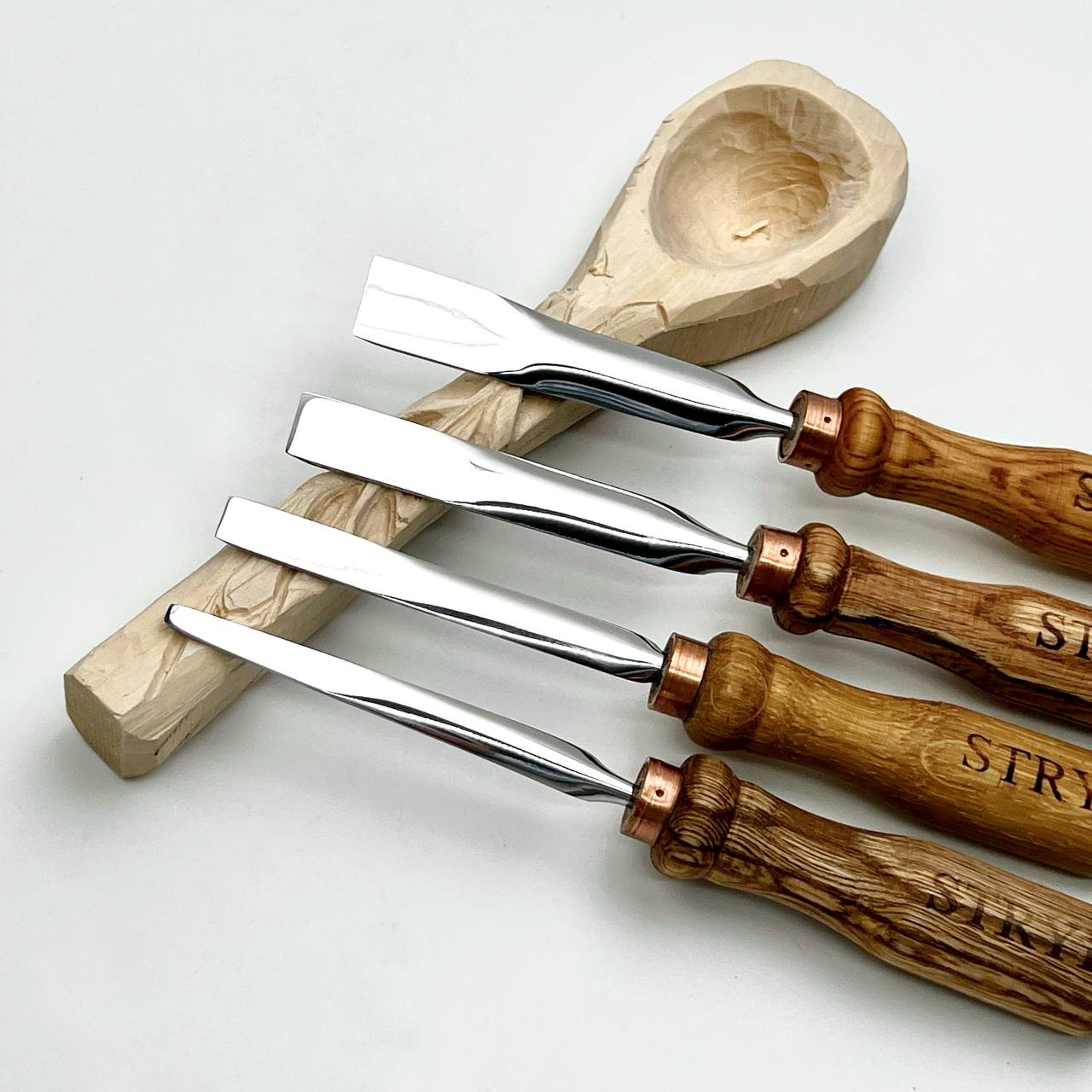 Gouge #1 Straight Chisel STRYI Profi, Flat Chisel, Gouges, Stryi carving tools