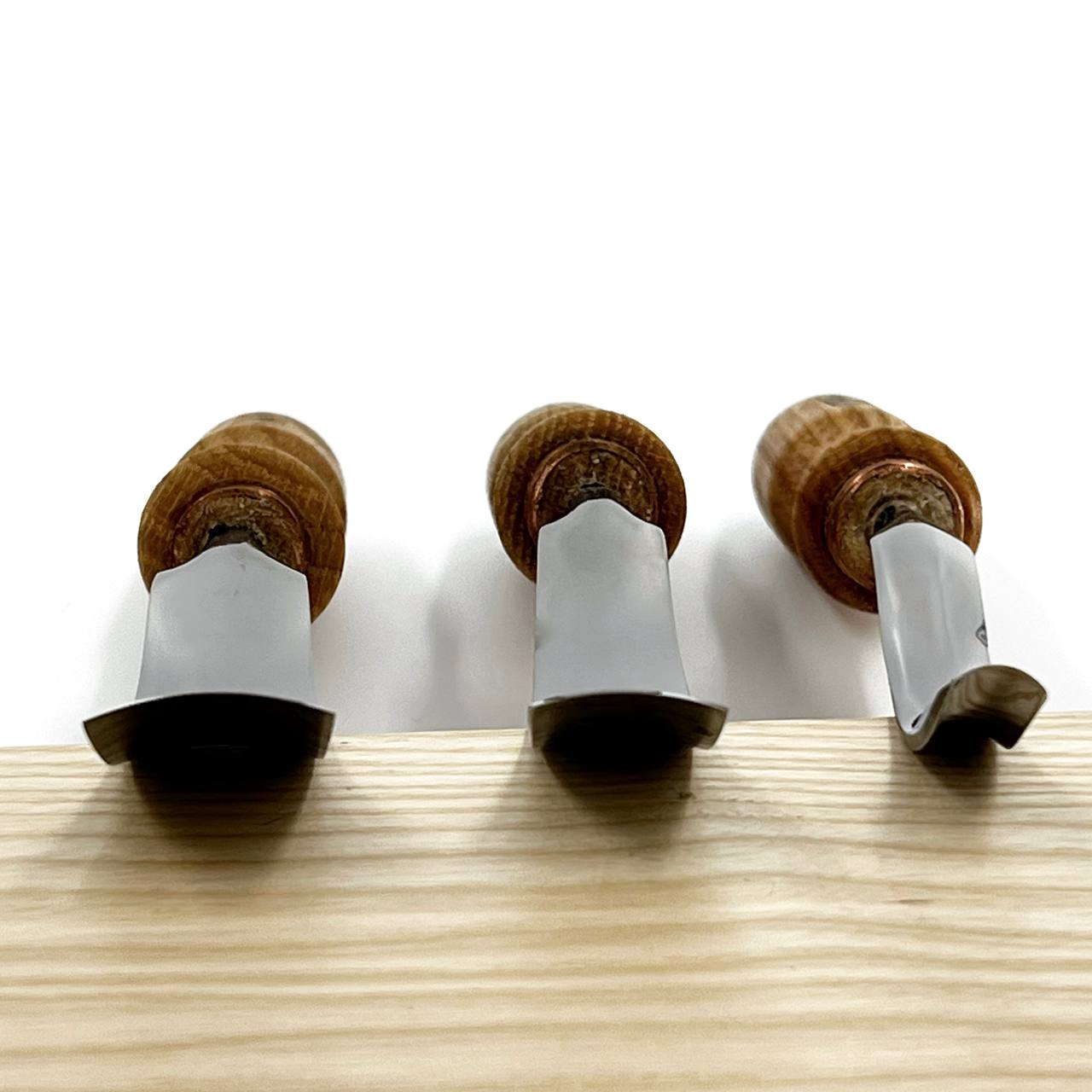 Revers bent gouge STRYI Profi, Carving grapes, Relief carving tools, Back bent gouges