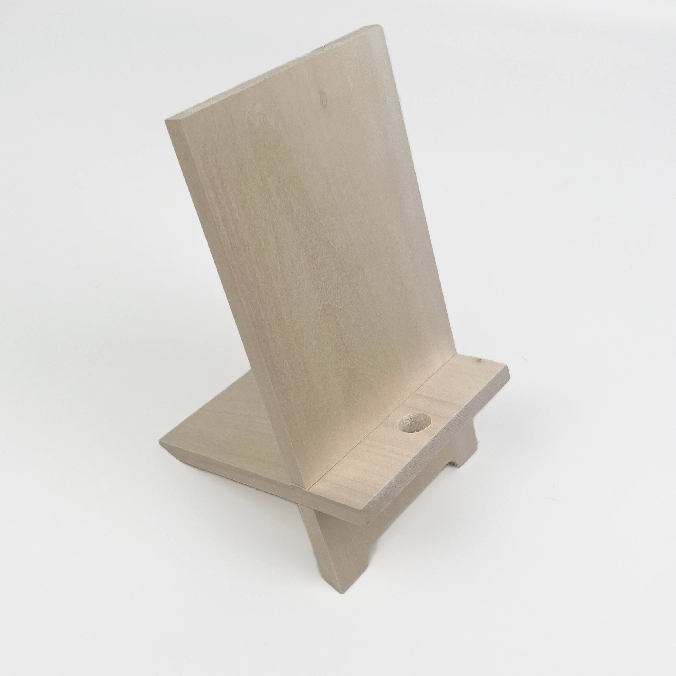 Basswood  blank for craft, DIY Home decor, Handmade Mobile stand