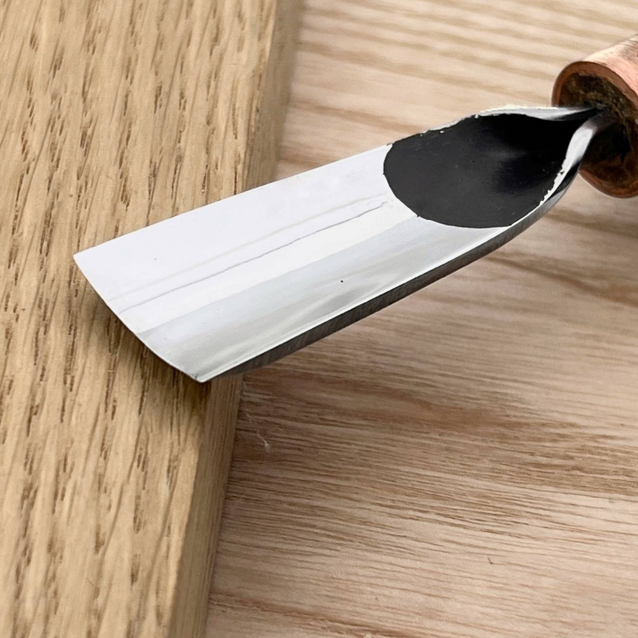 Short Palm carving tool STRYI Profi #5, Linocut tool, Microcarving chisels, Engraving chisel, Palm gouge