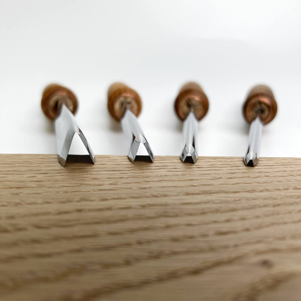 V-parting chisel 45 degrees, Woodcarving V-tool STRYI Profi, Carving tools, V-tools