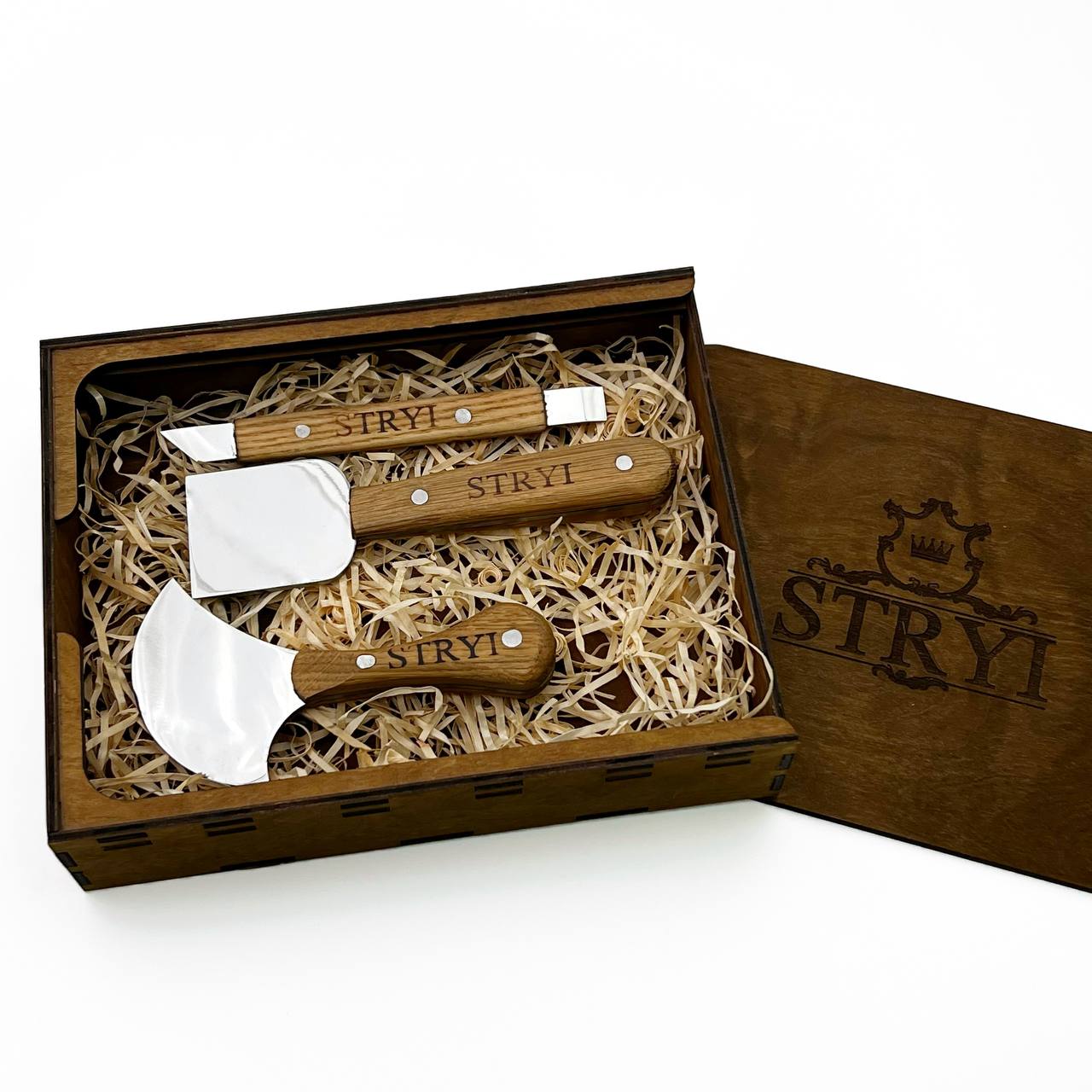 3-Piece Leatherworking Knives Set for Professional Leather craft, Cutting tools