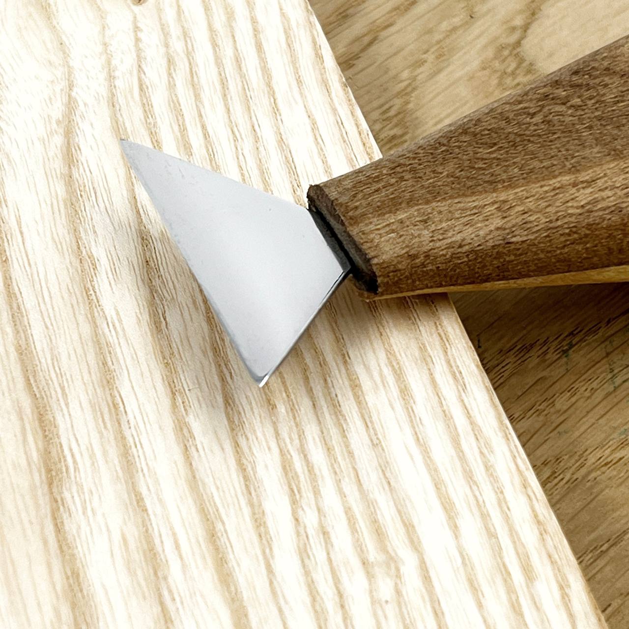 Chip carving knife 35mm, Swallowtail knife, Short tools STRYI-AY Profi