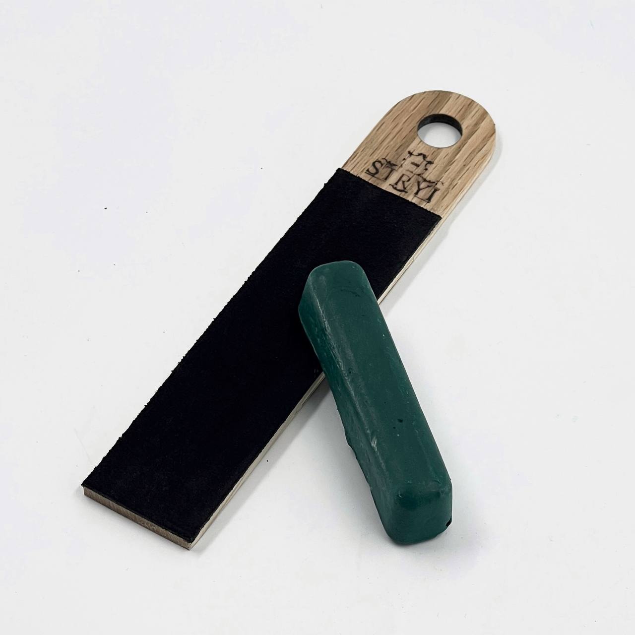 Taschen-Schleifriemen aus Leder für Schnitzwerkzeuge, Campingwerkzeuge, Taschenmesser schärfen, Schärfset