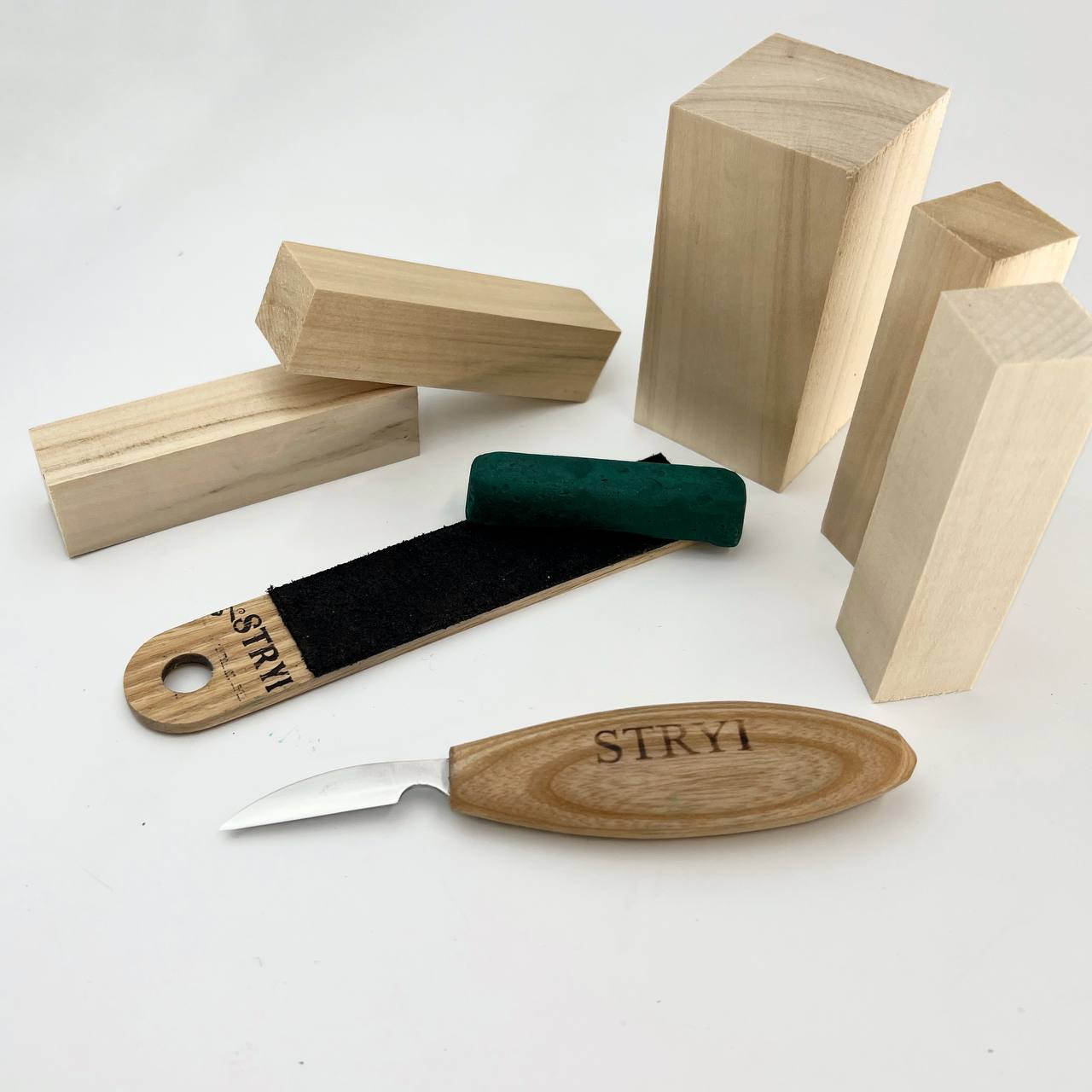 Chip and detailing carving knife 38mm STRYI Profi, Carving knives, Knife for woodcarving