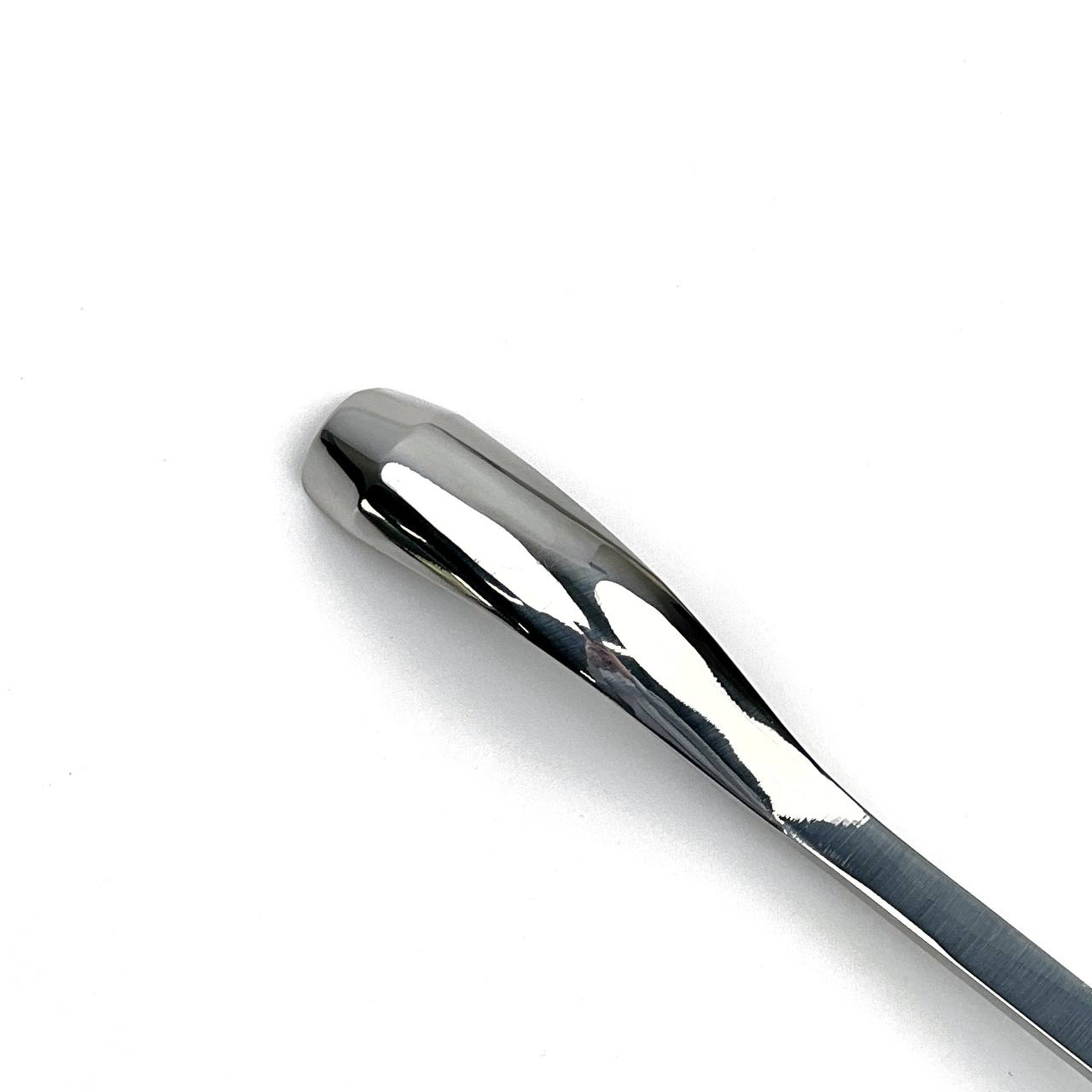 and-Forged Short Bent Gouge with Beveled Edges