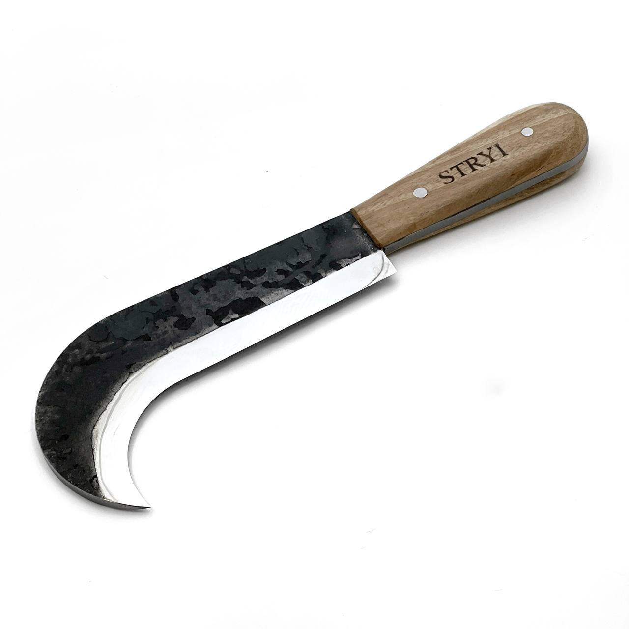 Hand Forget Sickle, Short Blade Machete, Greenwoodworking knife, Husband and Dad Gift, Camping Equipment for Men