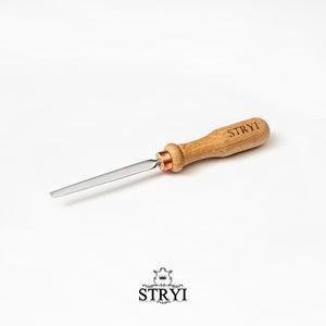 Gouge #1 straight chisel STRYI Profi, flat chisel, gouges, stryi carving tools