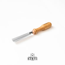 Load image into Gallery viewer, Gouge #7 profile woodcarving chisel STRYI Profi, sloping gouges, Stryi carving tools, gouge, chisels