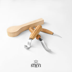 Spoon carving tools set STRYI  Start 3pcs