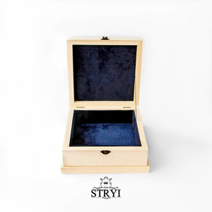 Caja de madera, pieza en blanco tallada en madera con accesorios, caja de joyería de lima tallada en madera, pieza en blanco para tallar, reserva de chatarra, creatividad, arte