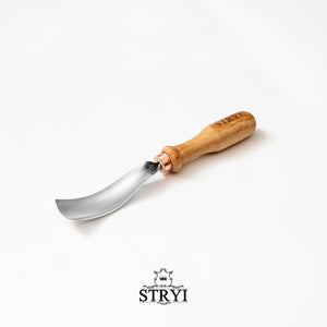 Gouge Long bent chisel STRYI Profi, 8 profile, Woodcarving tools from Manufacturer STRYI