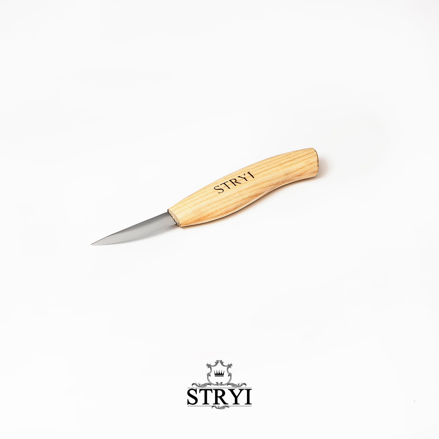 Whittling knife 50mm STRYI Profi, woodcarving tool, sloyd knife
