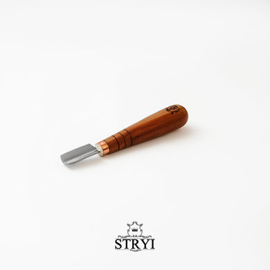 Short woodcarving tools, semicircular gouges STRYI&Adolf Yurev Profi