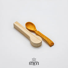 Load image into Gallery viewer, Spoon blank for woodcarving, basswood spoon for beginners