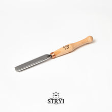 Load image into Gallery viewer, V-parting chisel for chip carving Stryi-AY Profi, knife for woodcarving, chip carving knife, wood carving tools, Stryi tools