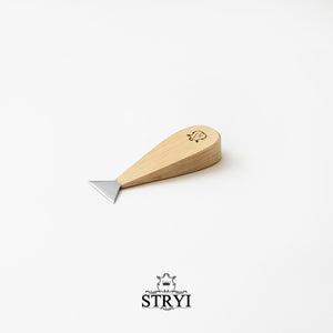 Chip carving knife 35mm, Swallowtail knife, Short tools STRYI-AY Profi